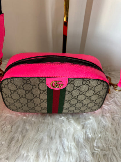 Gucci Ophidia small Neon pink Crossbody Bag