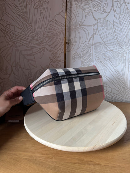 Burberry Sonny Check Giant Bumbag