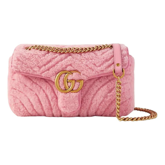 GG marmont Small Shearling