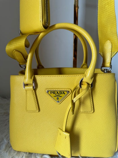 Prada mini Galleria Sunflower