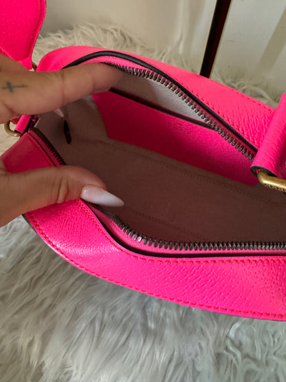 Gucci Ophidia small Neon pink Crossbody Bag