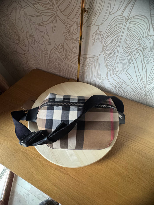 Burberry Sonny Check Giant Bumbag