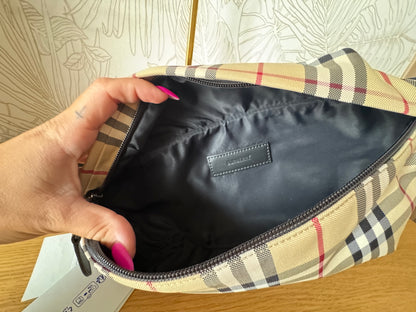 Burberry Sonny Check Nylon bumbag