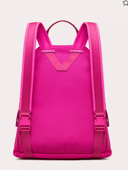 VLTN backpack in nylon Pink