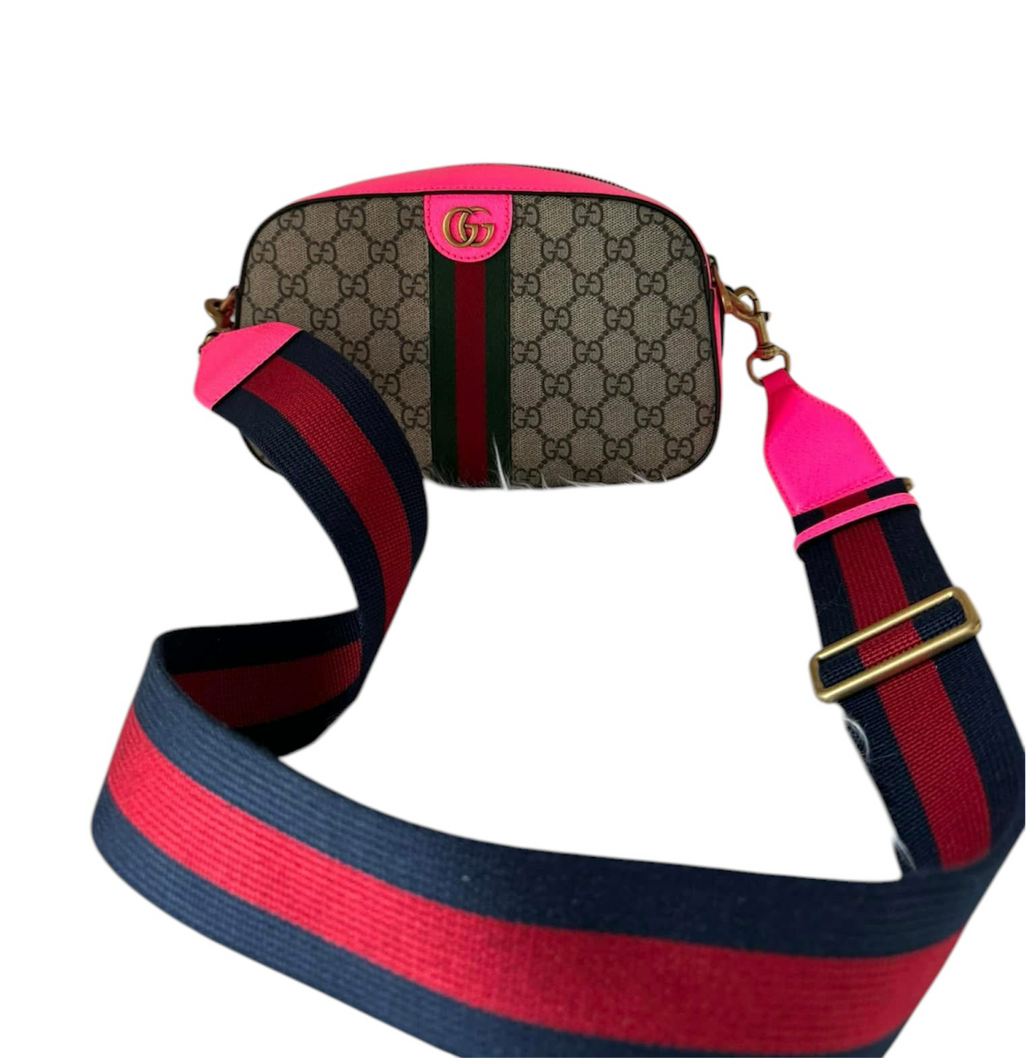 Gucci Ophidia small Neon pink Crossbody Bag
