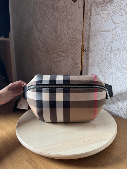 Burberry Sonny Check Giant Bumbag