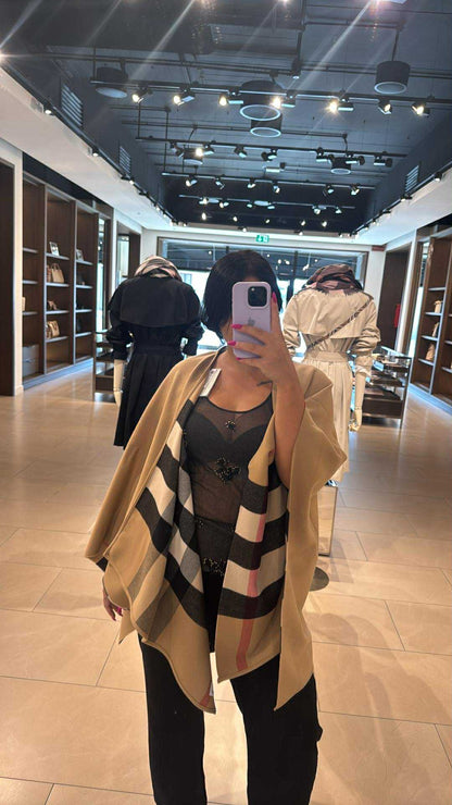 Burberry Charlotte Cape Camel