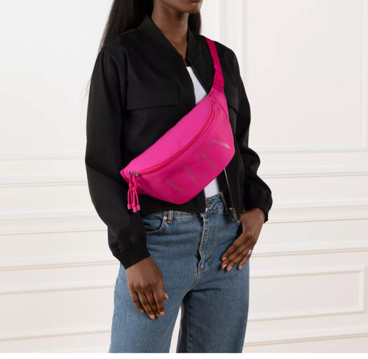 VLTN bumbag Pink Nylon